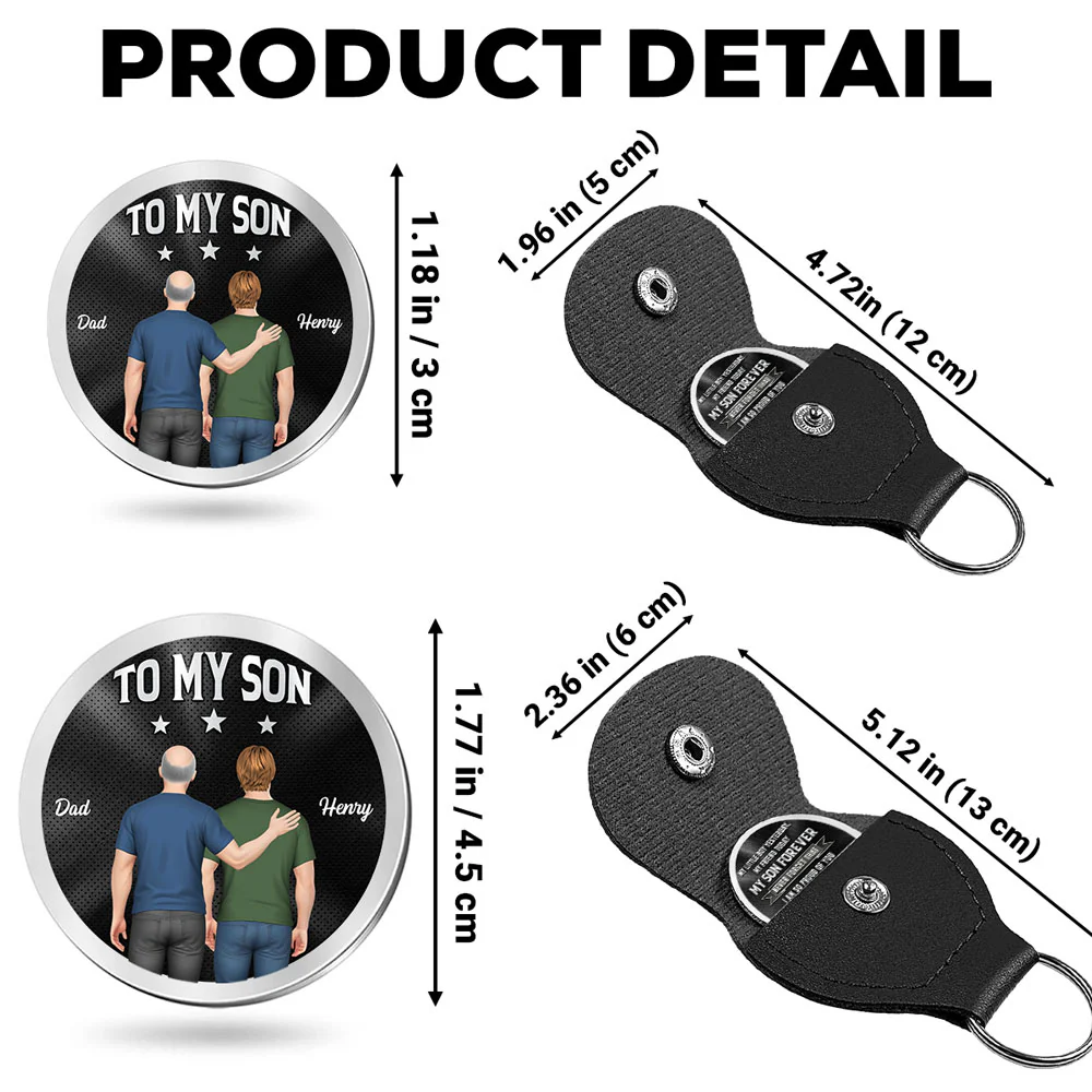 Proud Of You Son - Personalized Custom Pocket Hug - Image 5