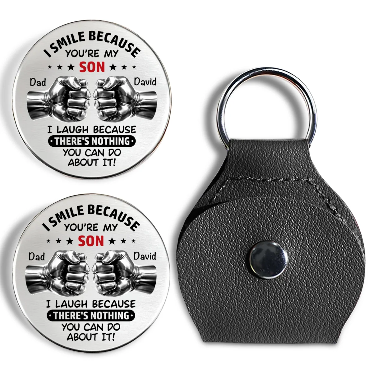 Proud Of You Son - Personalized Custom Pocket Hug - Image 7
