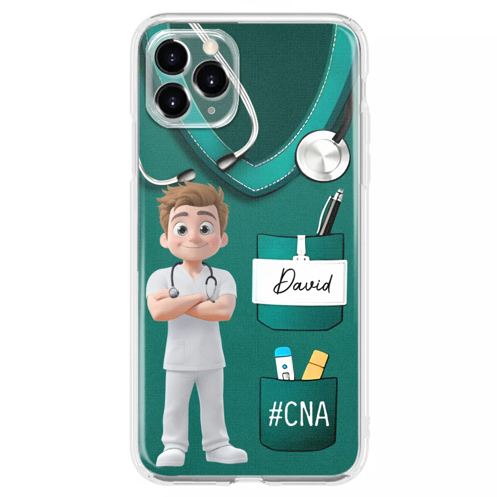 Proud To Be A Nurse - Personalized Custom Phone Case - Image 10