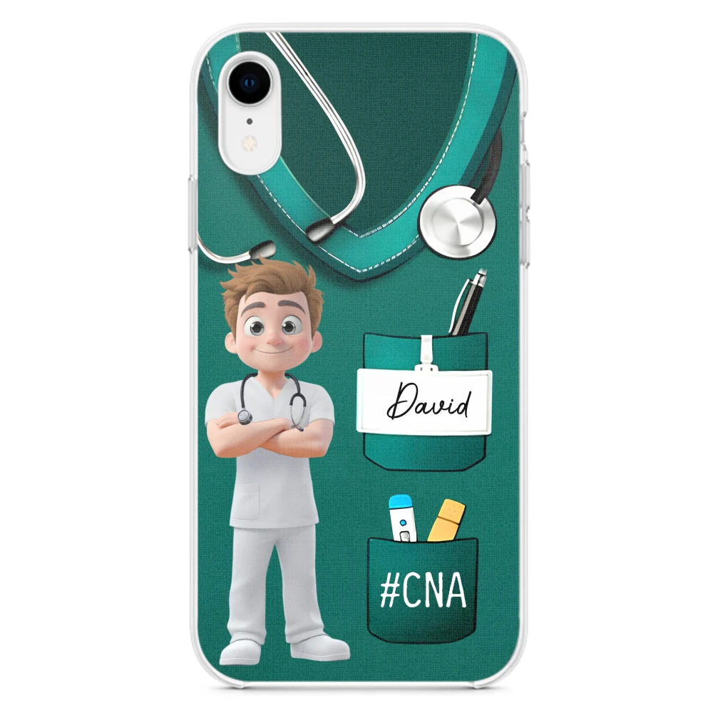 Proud To Be A Nurse - Personalized Custom Phone Case - Image 23