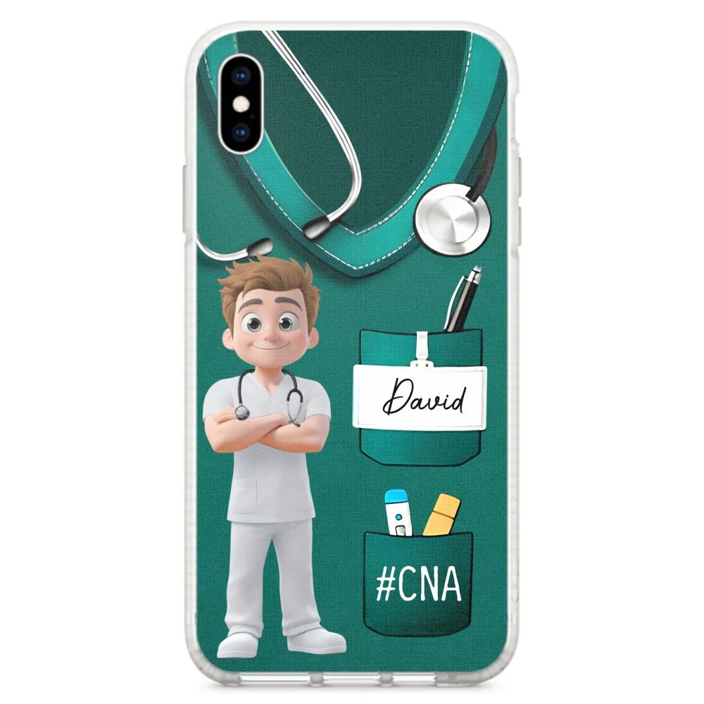 Proud To Be A Nurse - Personalized Custom Phone Case - Image 24
