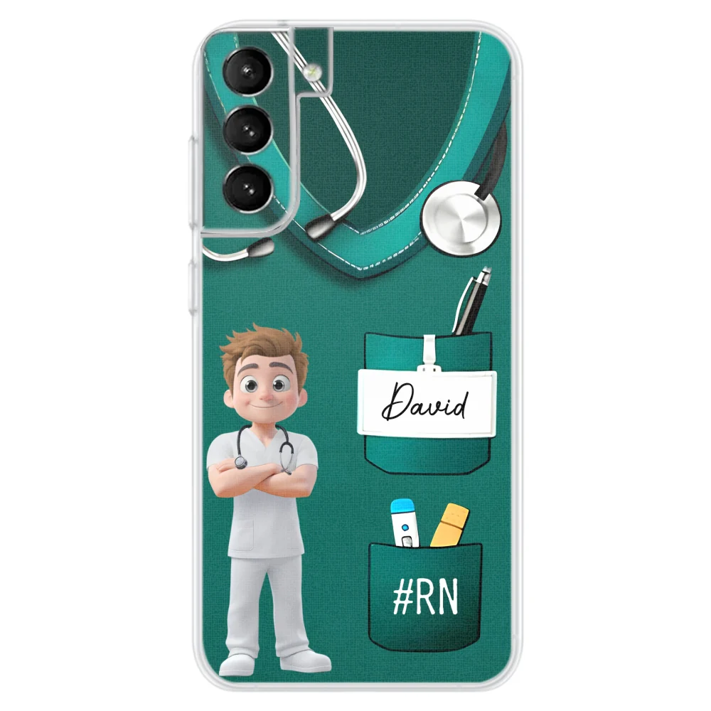 Proud To Be A Nurse - Personalized Custom Phone Case - Image 28