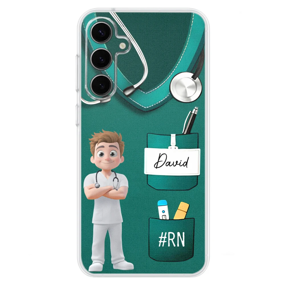 Proud To Be A Nurse - Personalized Custom Phone Case - Image 30