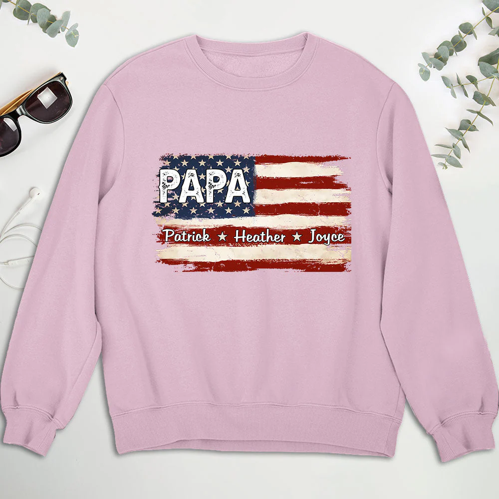 Proud To Be American- Personalized Custom Shirt - Image 3
