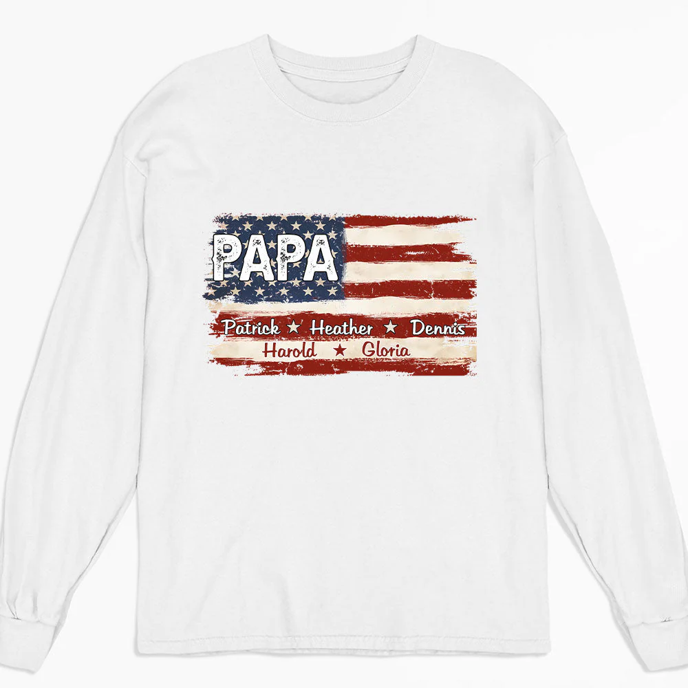 Proud To Be American- Personalized Custom Shirt - Image 4