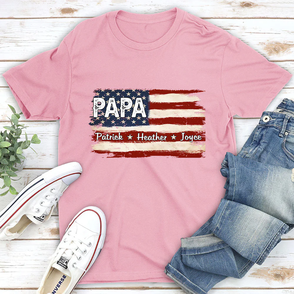 Proud To Be American- Personalized Custom Shirt - Image 5