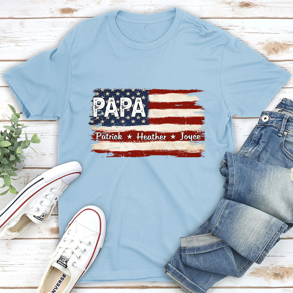 Proud To Be American- Personalized Custom Shirt - Image 6