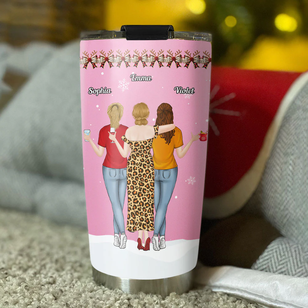 Punch Bitch For You - Personalized Custom Tumbler - Image 4