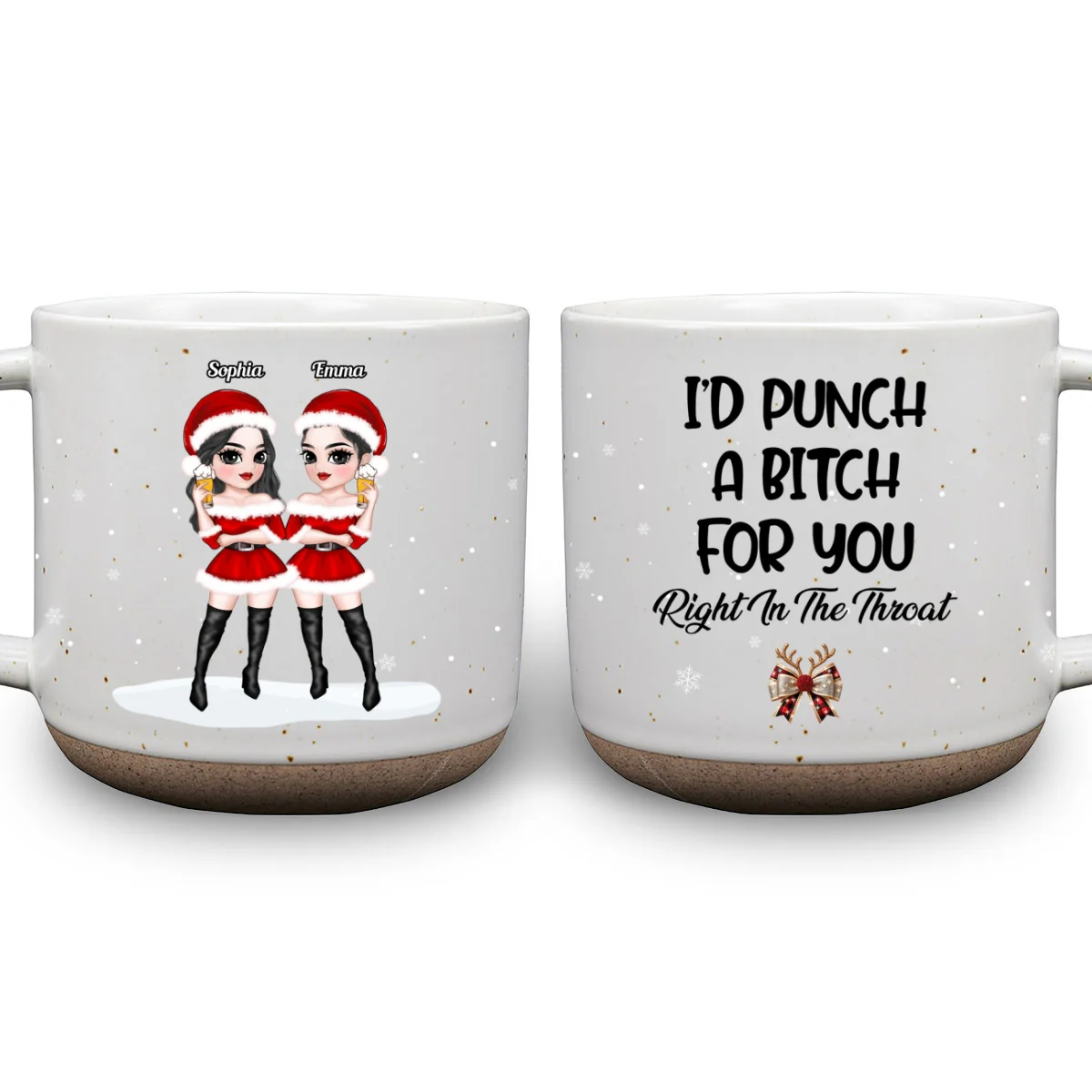 Punch Bitch - Personalized Custom Pottery Mug - Image 11