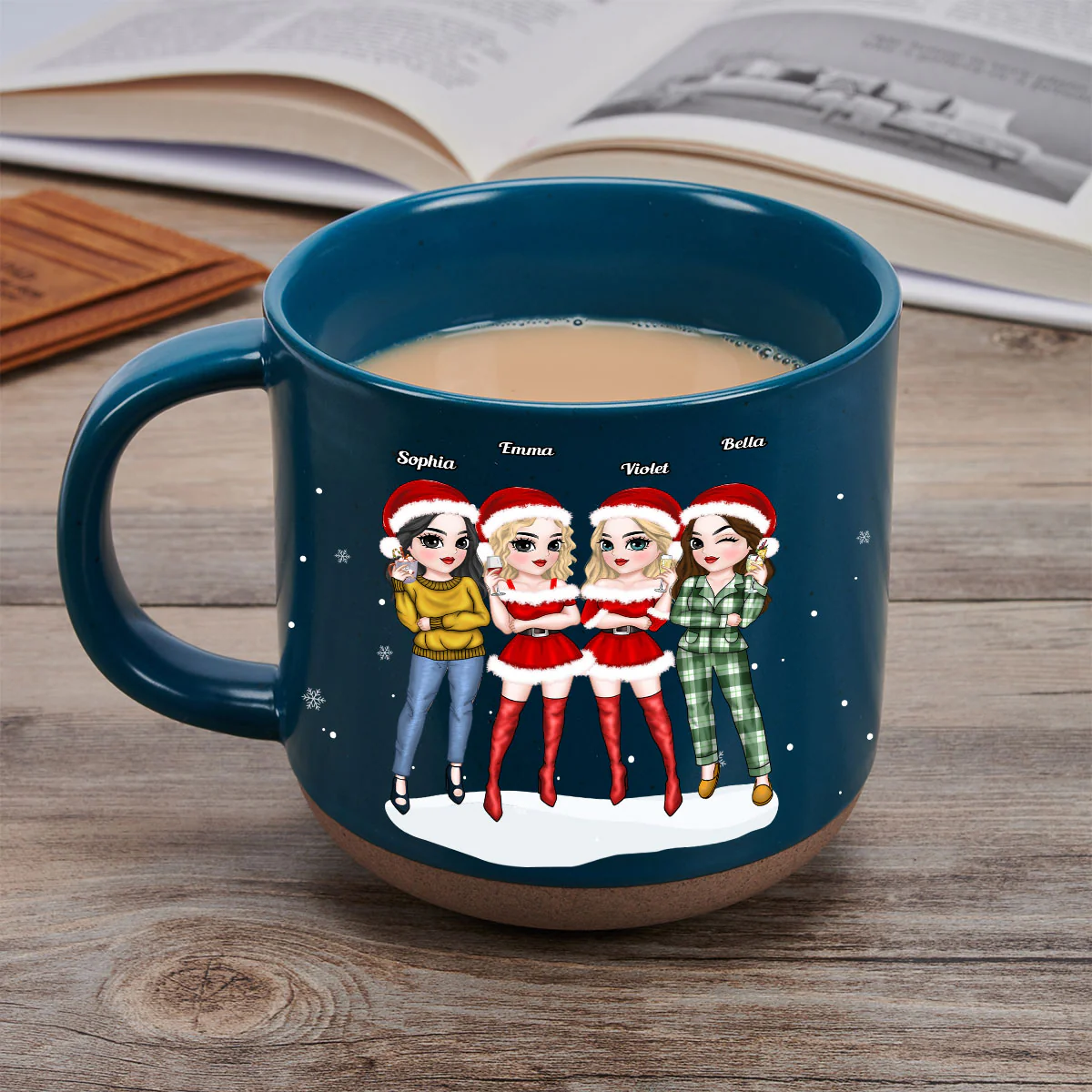 Punch Bitch - Personalized Custom Pottery Mug - Image 4