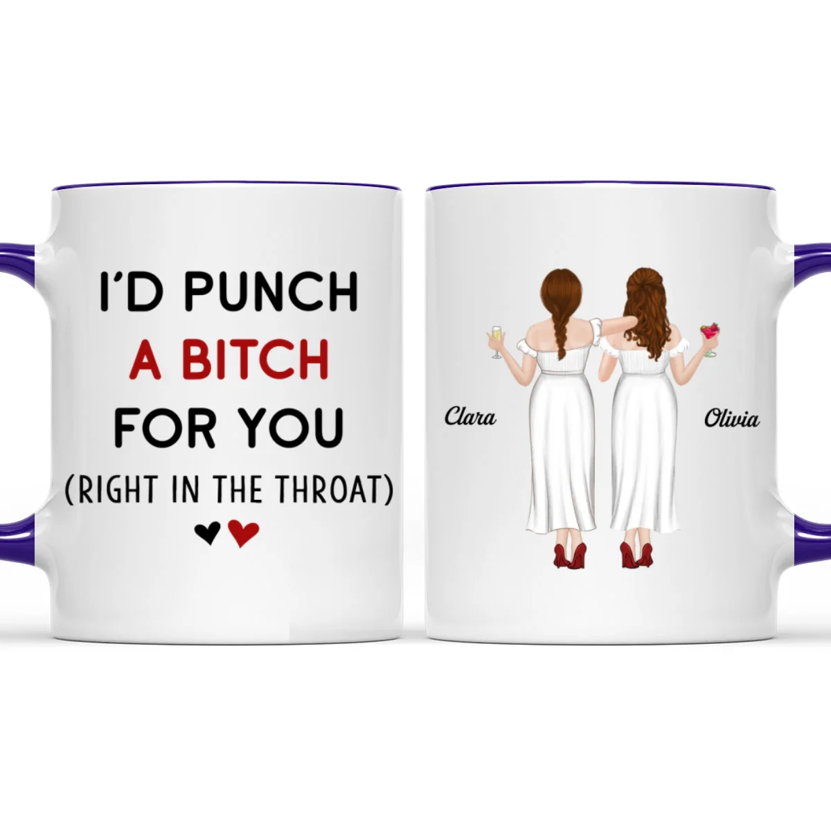 Punch For You - Personalized Custom Accent Mug - Image 10