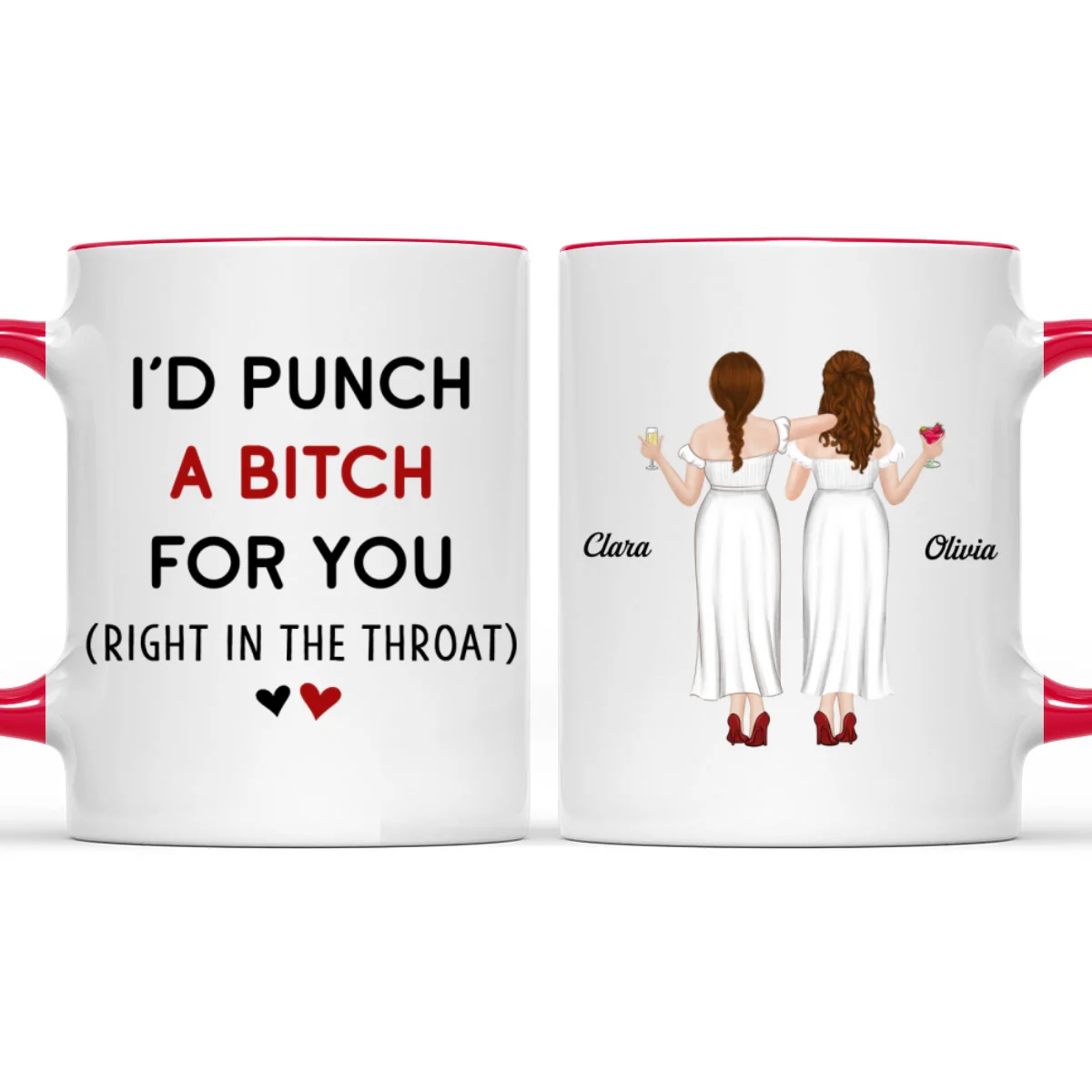 Punch For You - Personalized Custom Accent Mug - Image 11