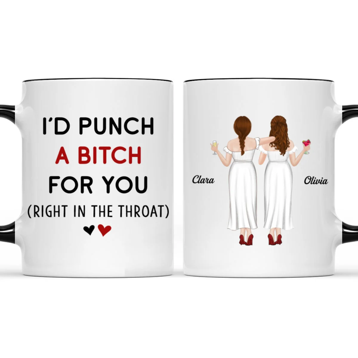 Punch For You - Personalized Custom Accent Mug - Image 7