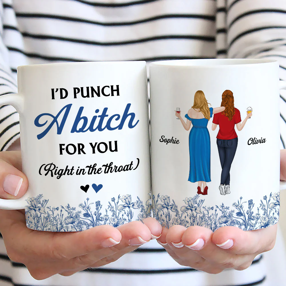 Punch For You - Personalized Custom Coffee Mug - Image 3