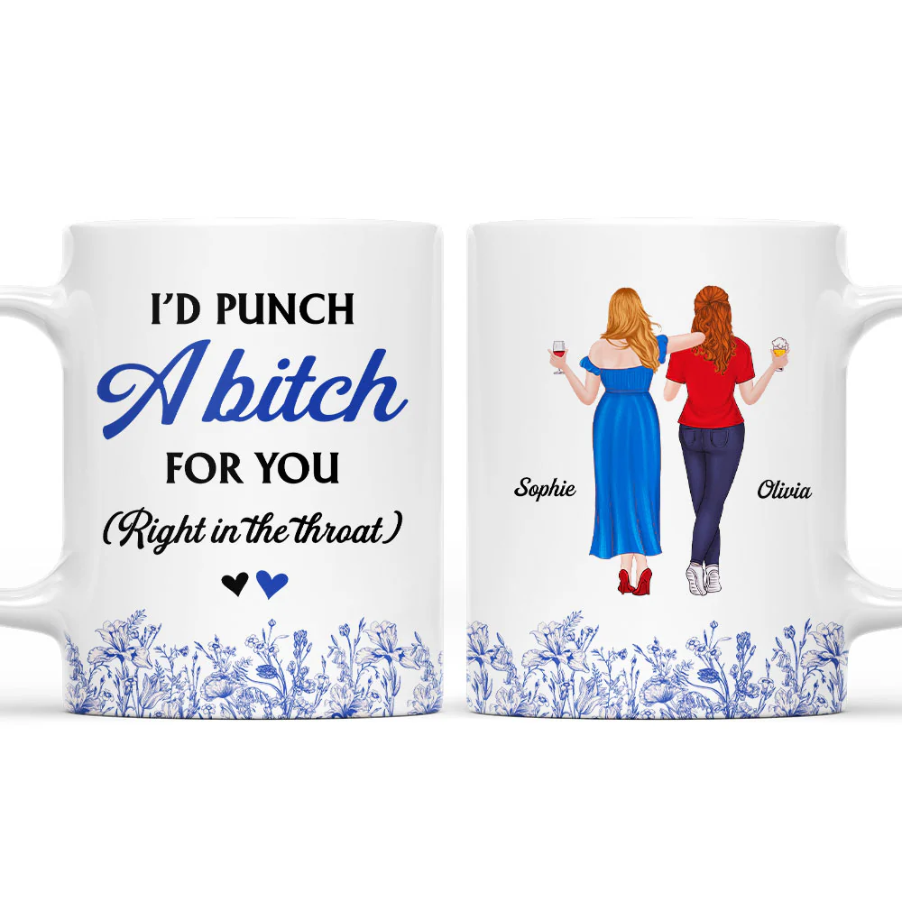 Punch For You - Personalized Custom Coffee Mug - Image 4