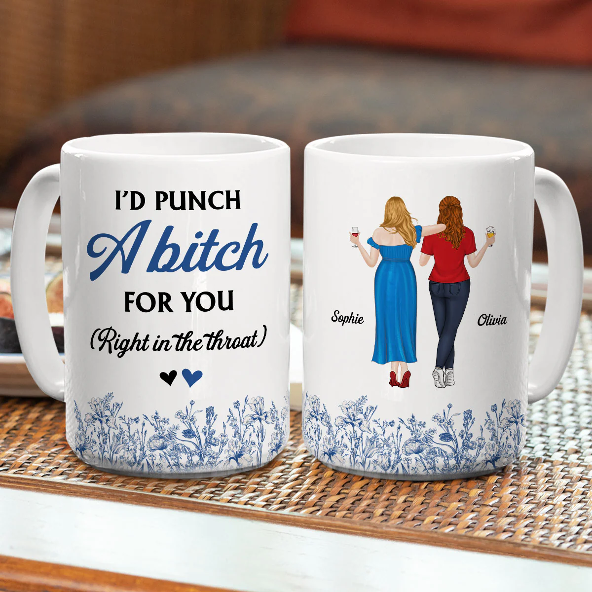 Punch For You - Personalized Custom Coffee Mug - Image 5