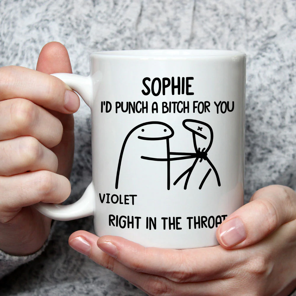 Punch For You - Personalized Custom Coffee Mug - Image 3