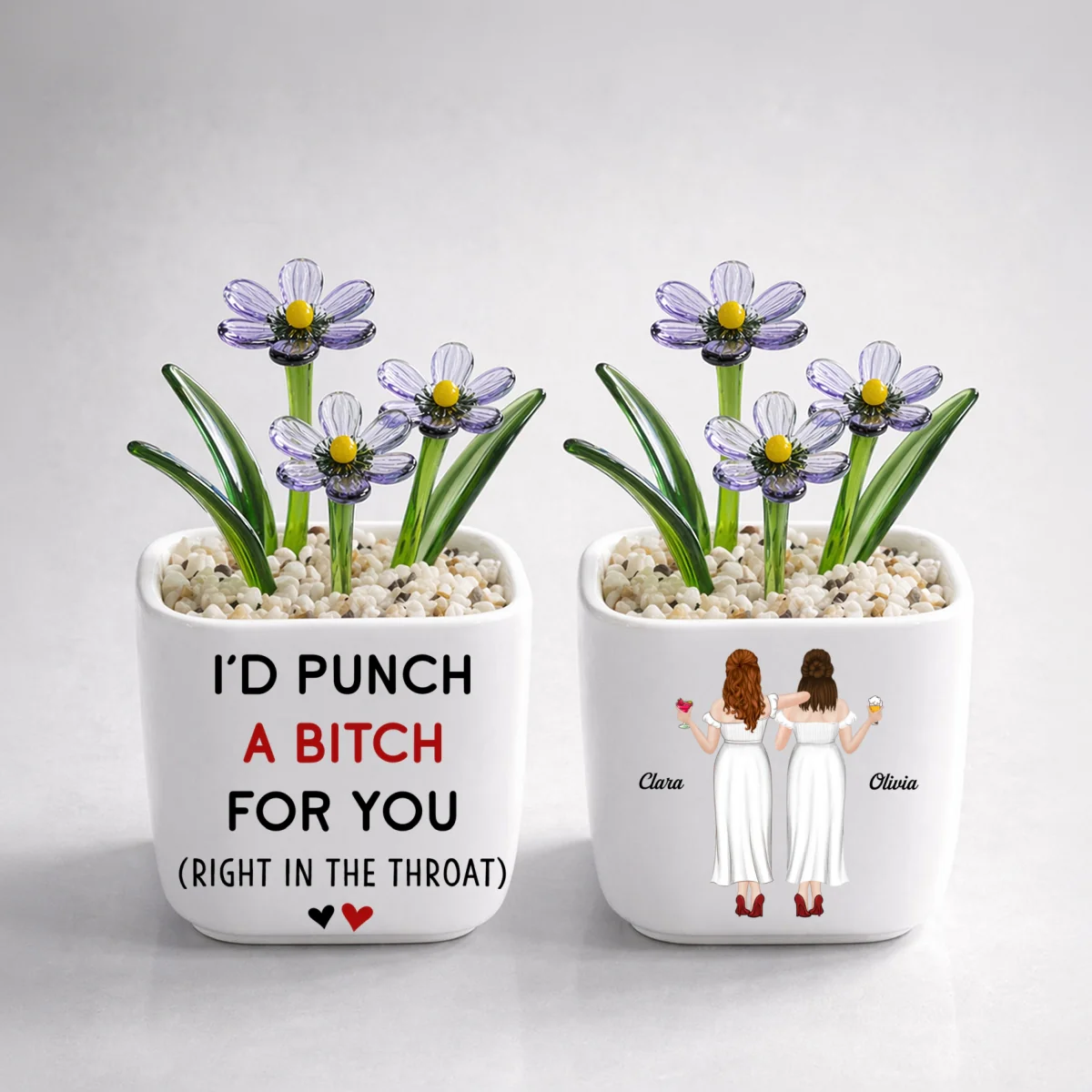 Punch For You - Personalized Custom Glass Birth Month Flower - Image 11