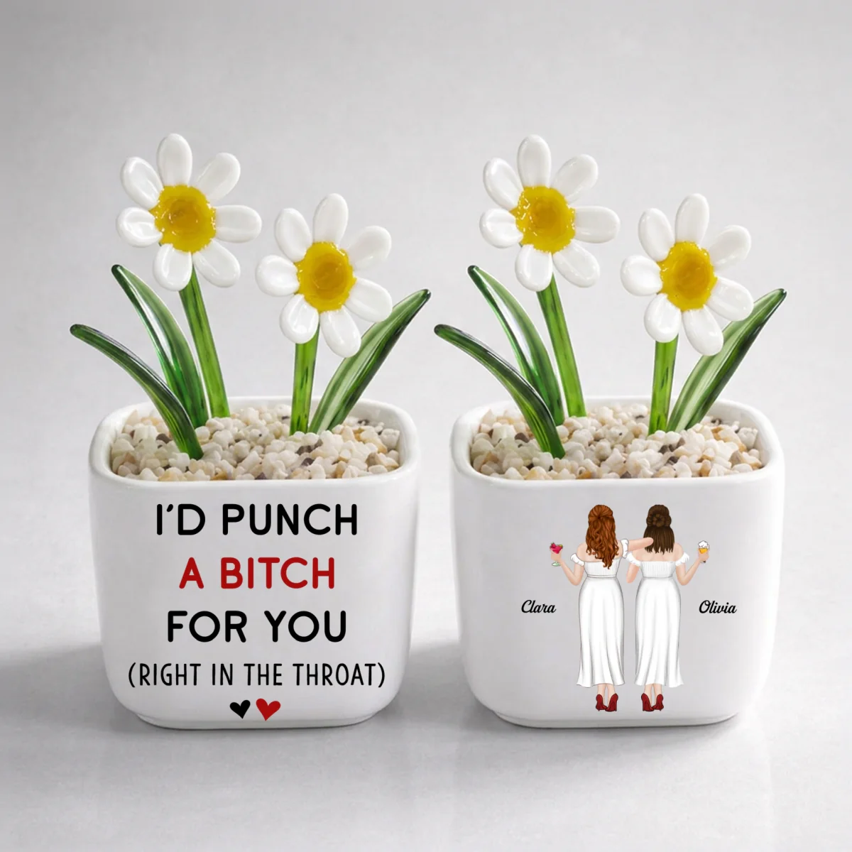 Punch For You - Personalized Custom Glass Birth Month Flower - Image 12