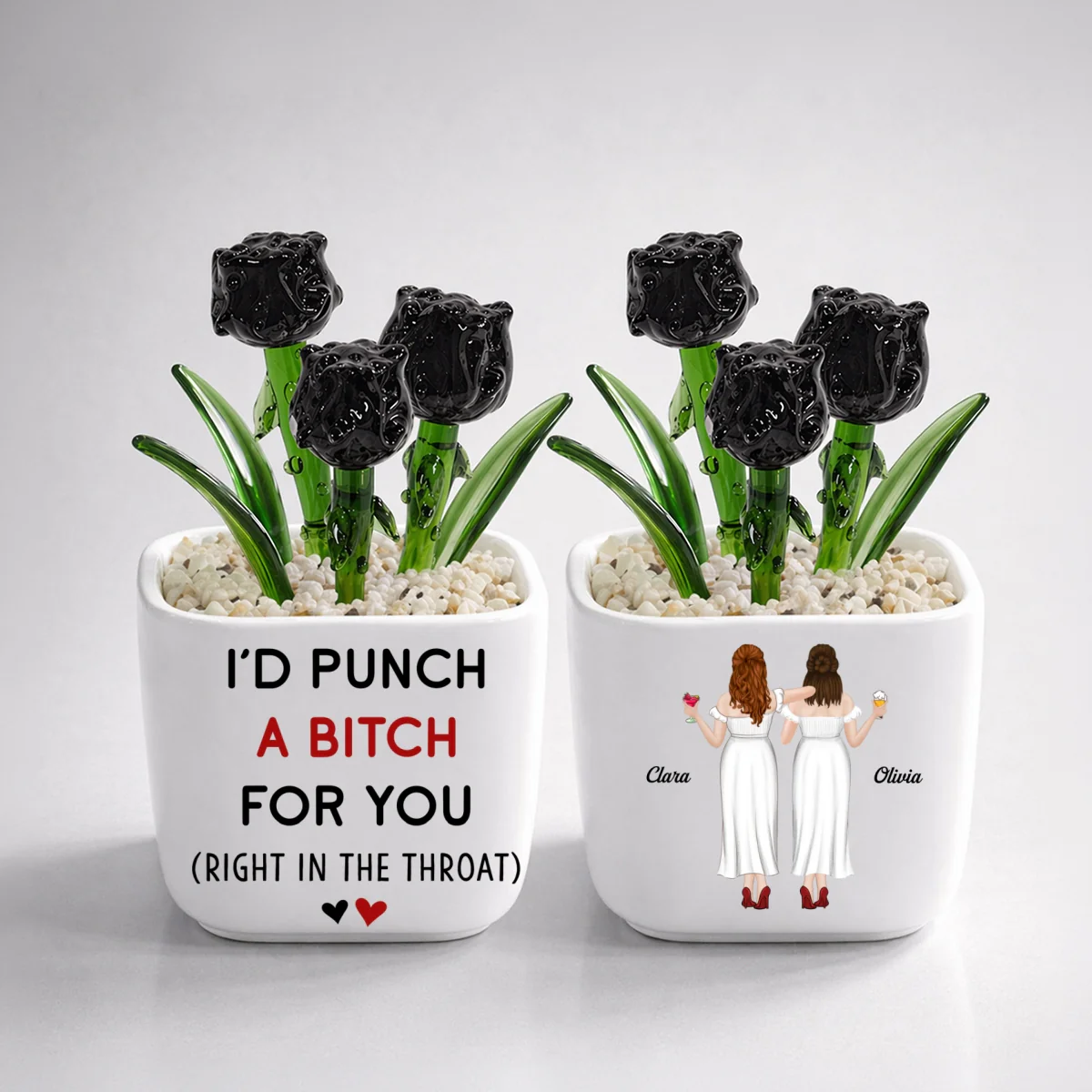 Punch For You - Personalized Custom Glass Birth Month Flower - Image 13