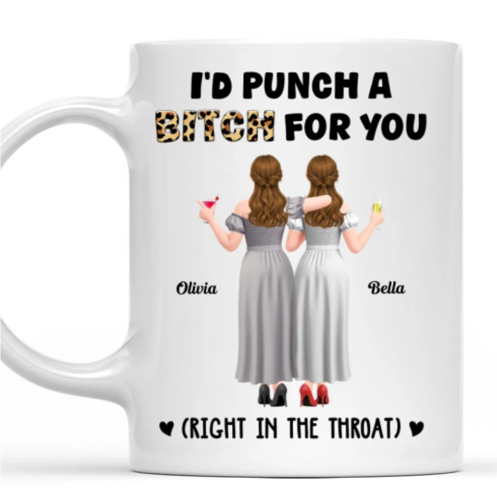 Punch Her For You - Personalized Custom Coffee Mug - Image 8