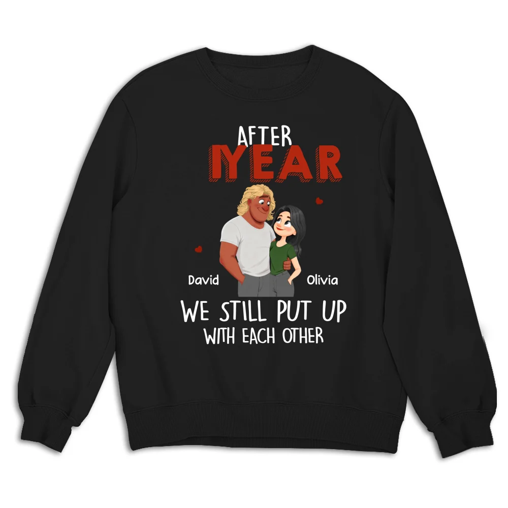 Put Up With - Personalized Custom Shirt - Image 13