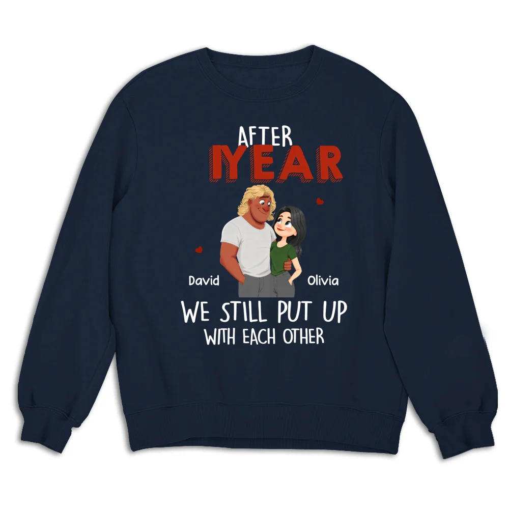 Put Up With - Personalized Custom Shirt - Image 15