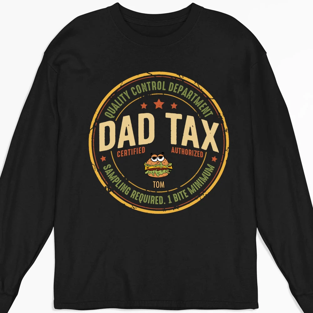 Quality Control Department Dad Tax - Personalized Custom Shirt - Image 10