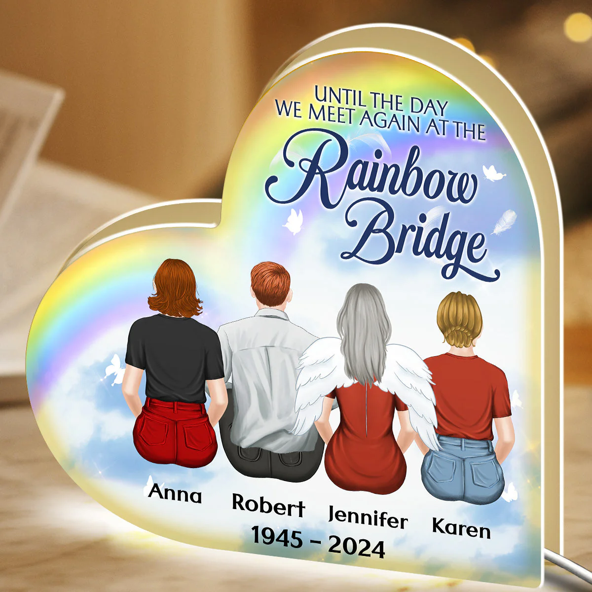 Rainbow Bridge - Personalized Custom Light Box - Image 4