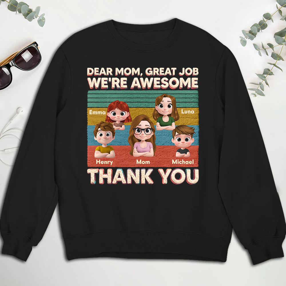 Raised With Love - Personalized Custom Shirt - Image 3