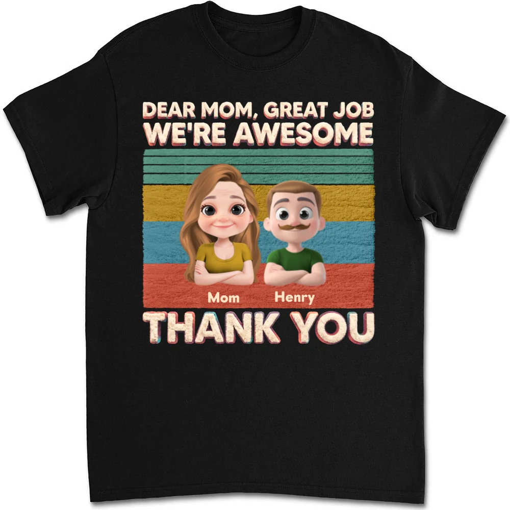 Raised With Love - Personalized Custom Shirt - Image 5