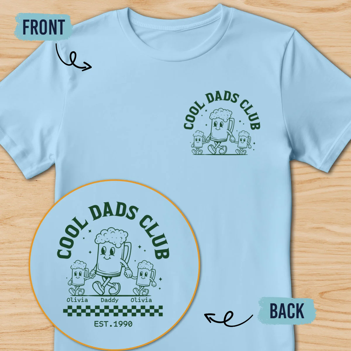 Raising Kids Staying Cool - Personalized Custom Shirt - Image 9