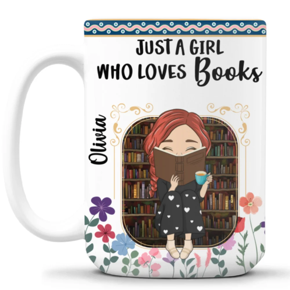 Reading Fuel My Soul - Personalized Custom Coffee Mug - Image 10