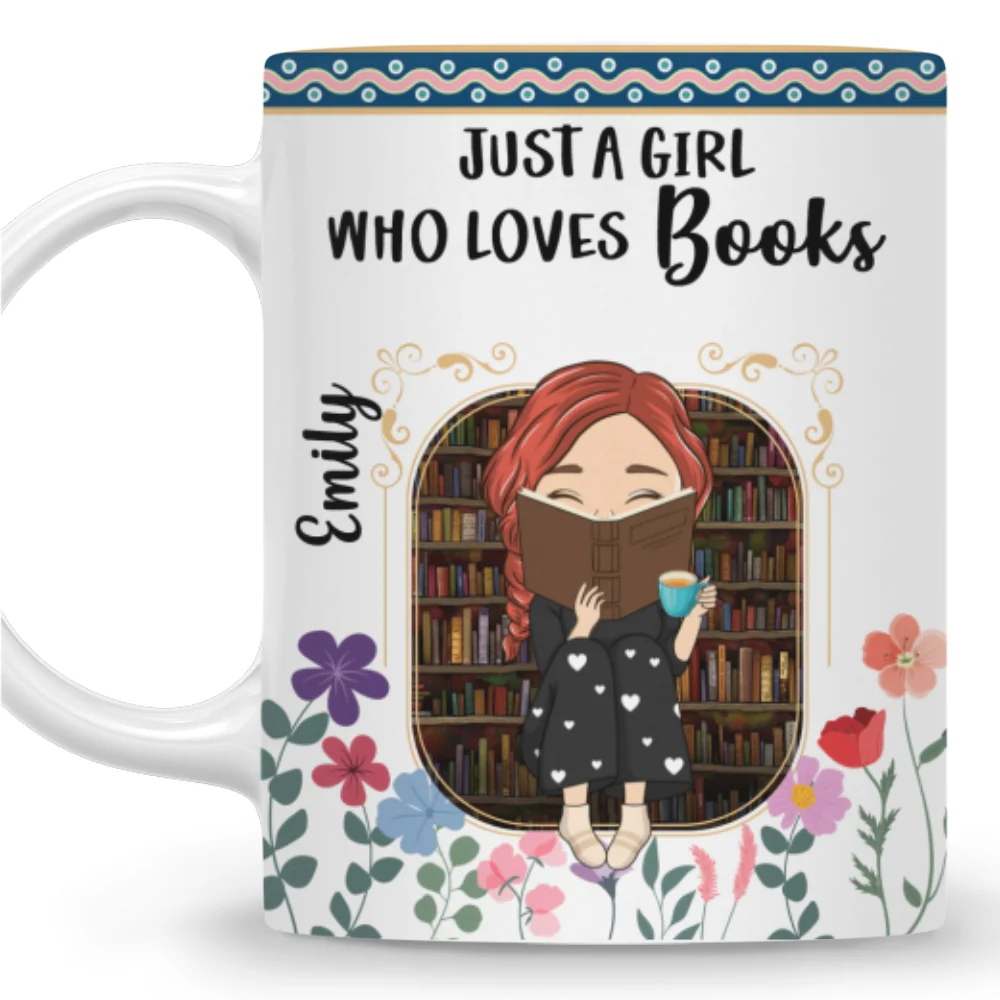 Reading Fuel My Soul - Personalized Custom Coffee Mug - Image 6