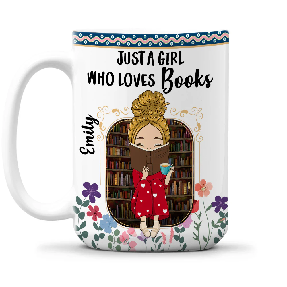 Reading Fuel My Soul - Personalized Custom Coffee Mug - Image 7