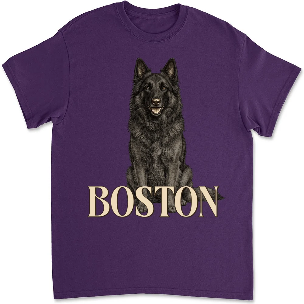 Realistic Dog Dad - Personalized Custom Shirt - Image 12