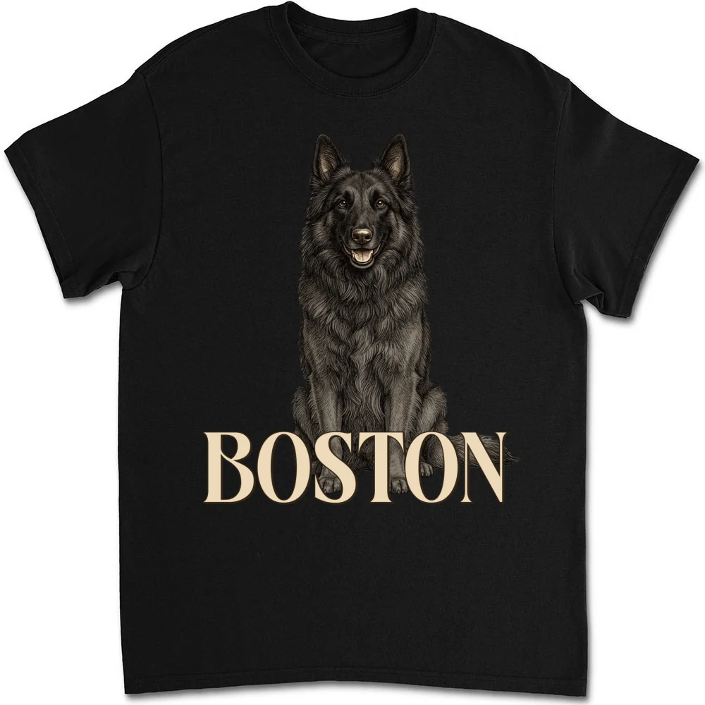 Realistic Dog Dad - Personalized Custom Shirt - Image 8