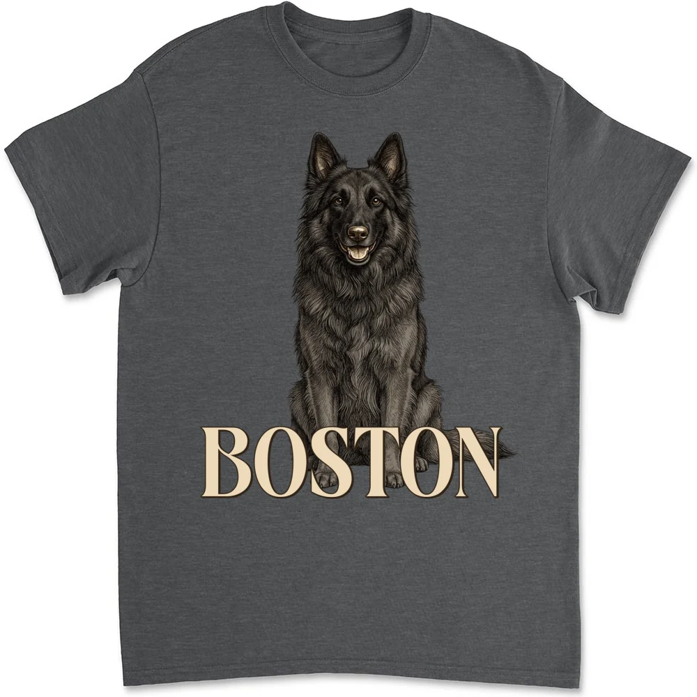 Realistic Dog Dad - Personalized Custom Shirt - Image 9
