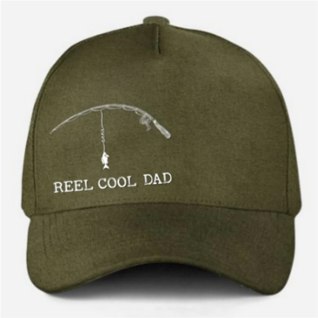 Reel Cool Dad - Personalized Custom Classic Cap - Image 7