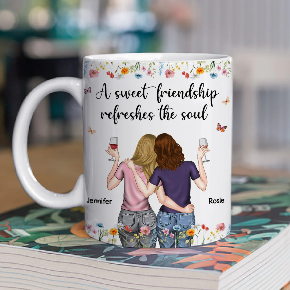 Refreshes The Soul - Personalized Custom Coffee Mug - Image 2