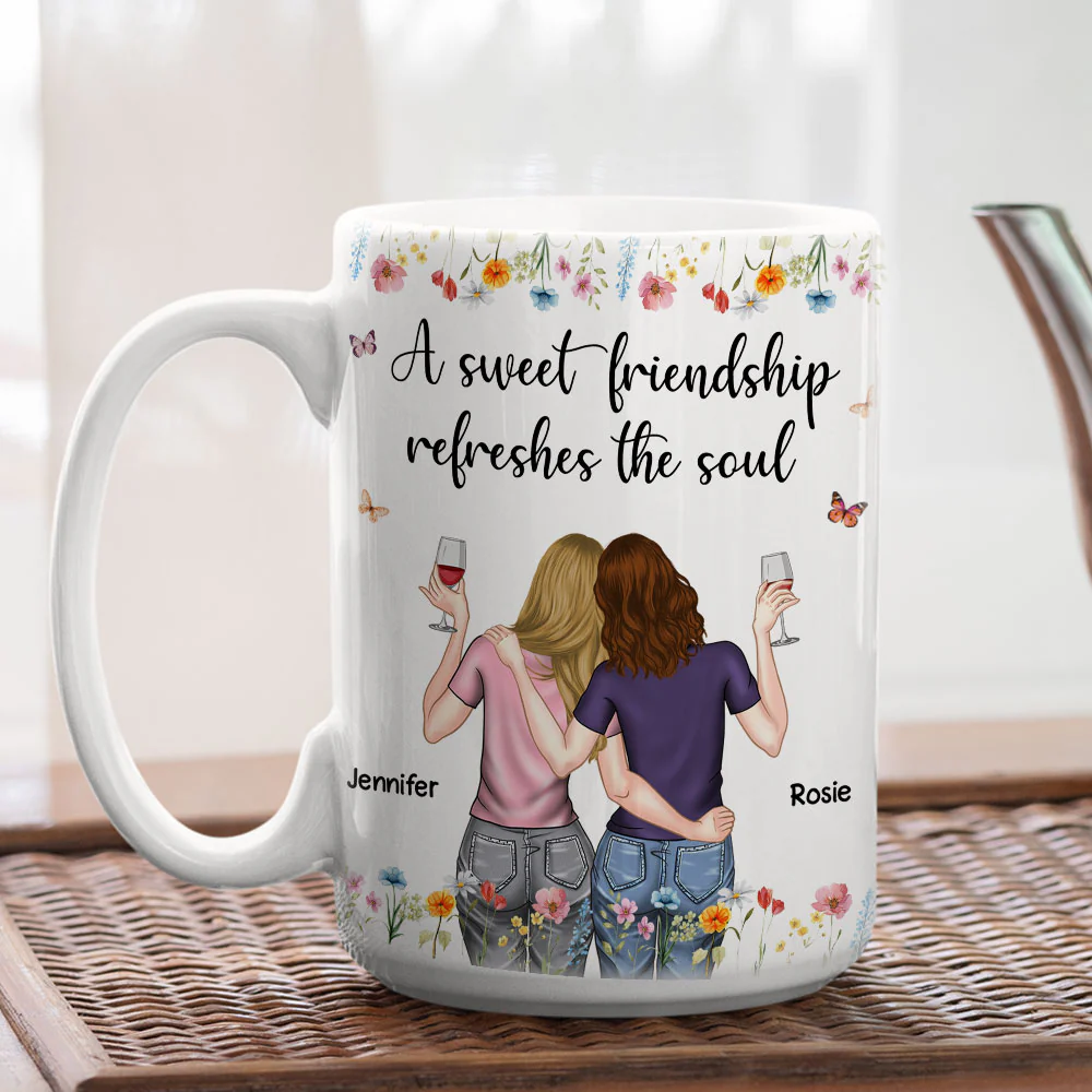 Refreshes The Soul - Personalized Custom Coffee Mug - Image 4
