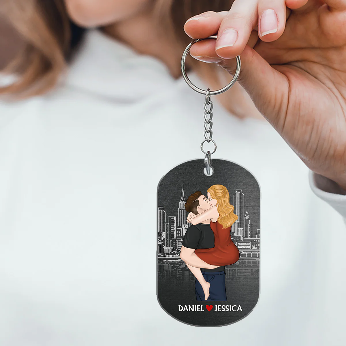 Remind You - Personalized Custom Acrylic Keychain - Image 2