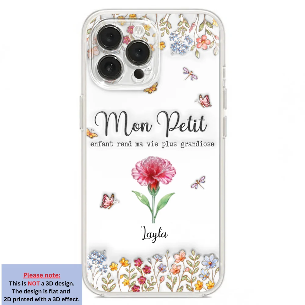 Rendez la vie plus merveilleuse avec de charmants enfants – Coque de téléphone personnalisée avec effet 3D gonflé - Image 18