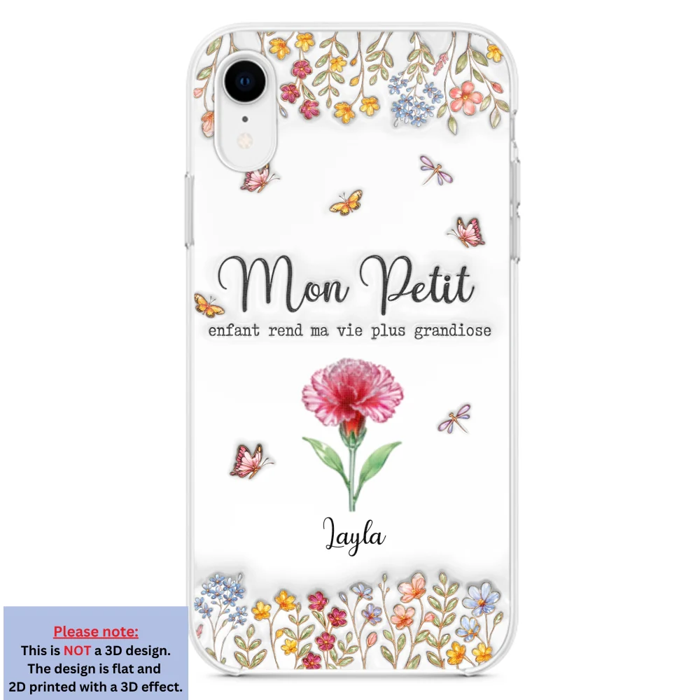Rendez la vie plus merveilleuse avec de charmants enfants – Coque de téléphone personnalisée avec effet 3D gonflé - Image 21