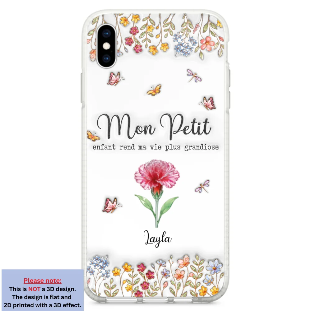 Rendez la vie plus merveilleuse avec de charmants enfants – Coque de téléphone personnalisée avec effet 3D gonflé - Image 22