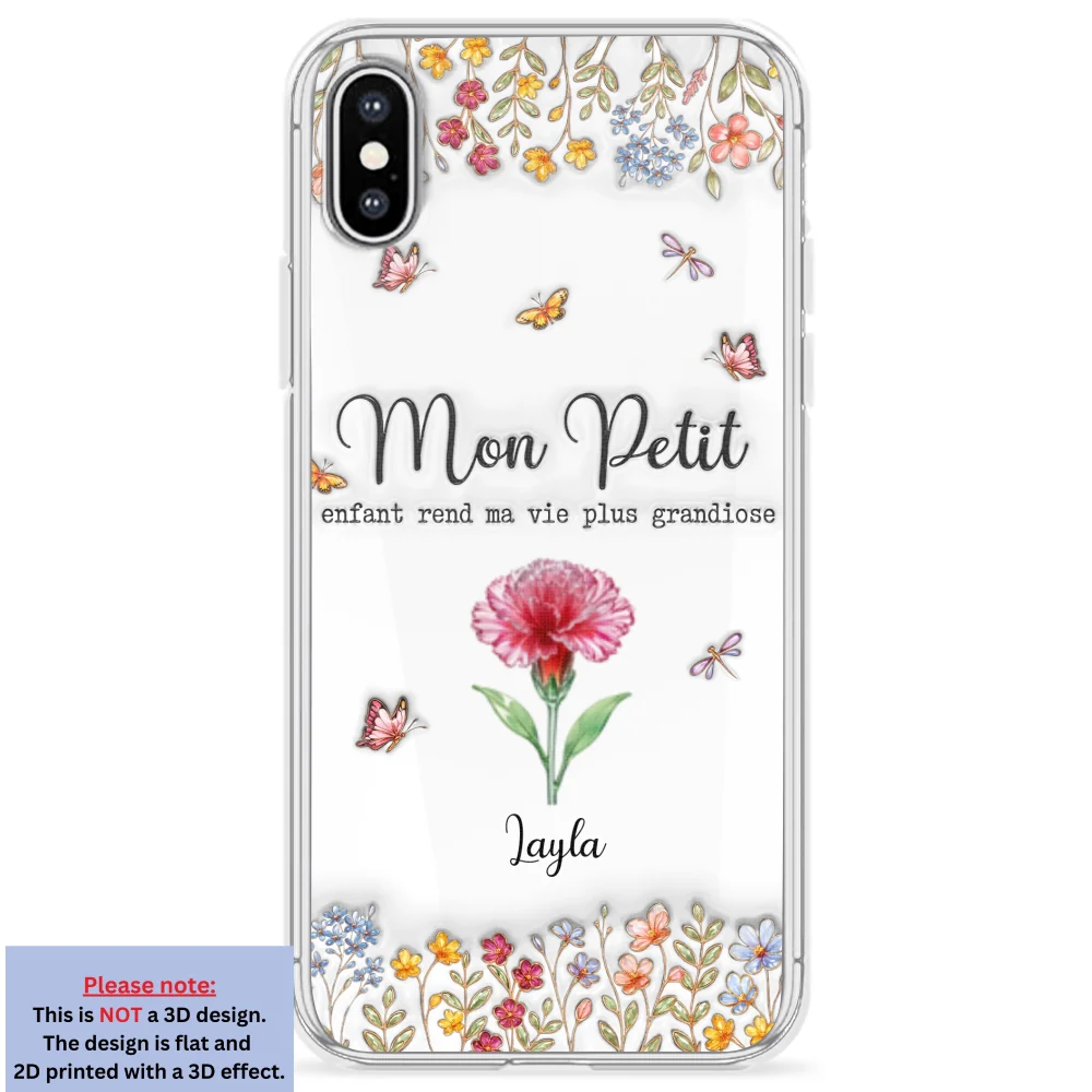 Rendez la vie plus merveilleuse avec de charmants enfants – Coque de téléphone personnalisée avec effet 3D gonflé - Image 23