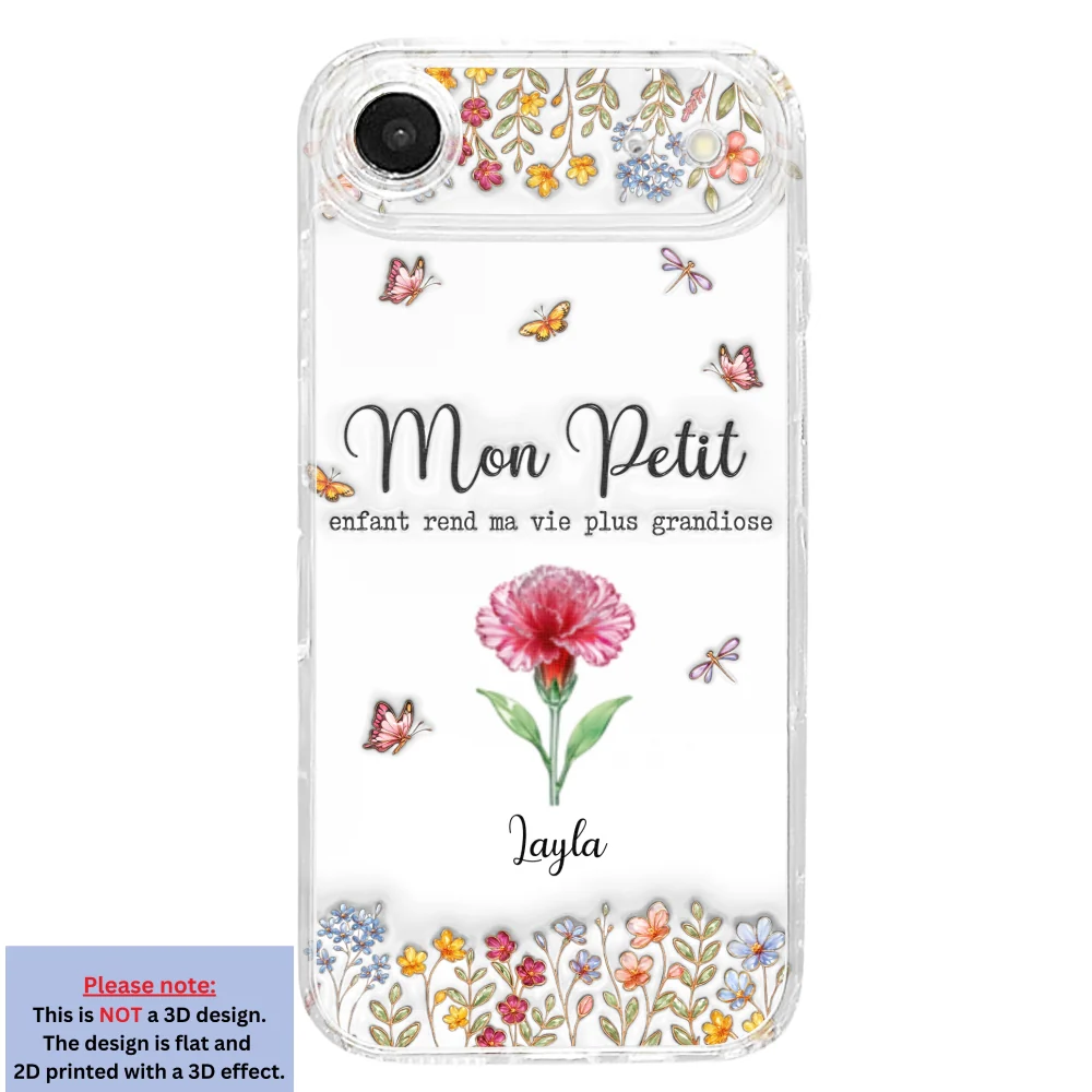 Rendez la vie plus merveilleuse avec de charmants enfants – Coque de téléphone personnalisée avec effet 3D gonflé - Image 27