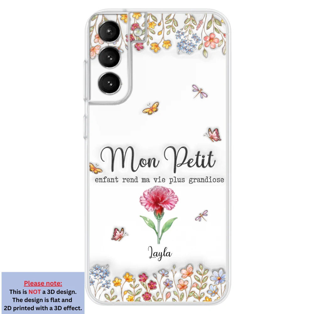 Rendez la vie plus merveilleuse avec de charmants enfants – Coque de téléphone personnalisée avec effet 3D gonflé - Image 30