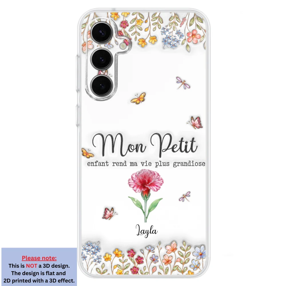 Rendez la vie plus merveilleuse avec de charmants enfants – Coque de téléphone personnalisée avec effet 3D gonflé - Image 32
