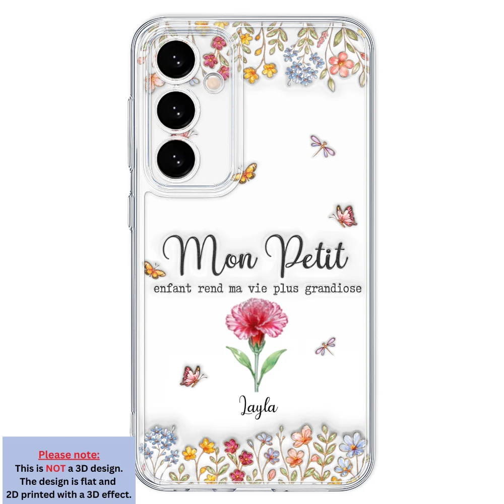 Rendez la vie plus merveilleuse avec de charmants enfants – Coque de téléphone personnalisée avec effet 3D gonflé - Image 33